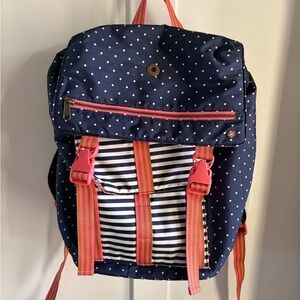 Matilda Jane 435 Navy Polkadot Make
Believe Backpack